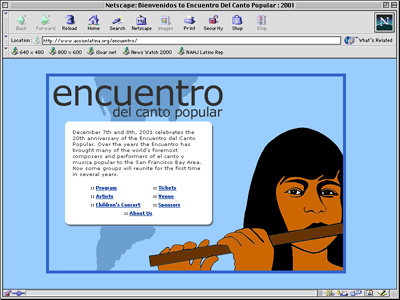 Encuentro Del Canto Popular